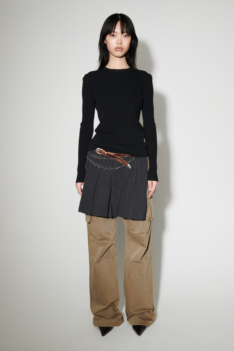 Our Legacy Compact Roundneck Liqouirce Cotton Voile outlook