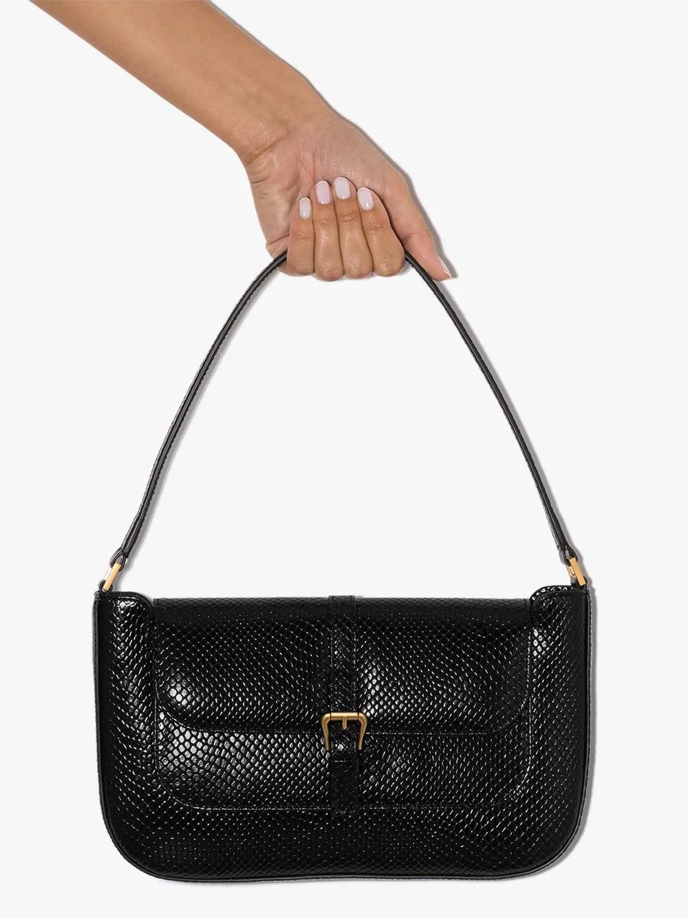 Miranda snake effect shoulder bag - 4