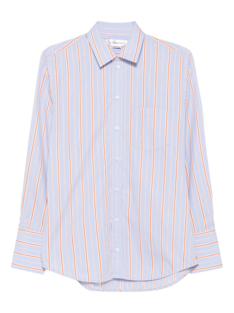 striped cotton long-sleeve shirt 1