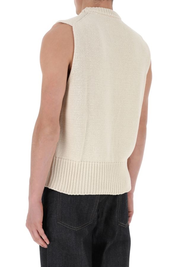 Ivory cotton vest - 5