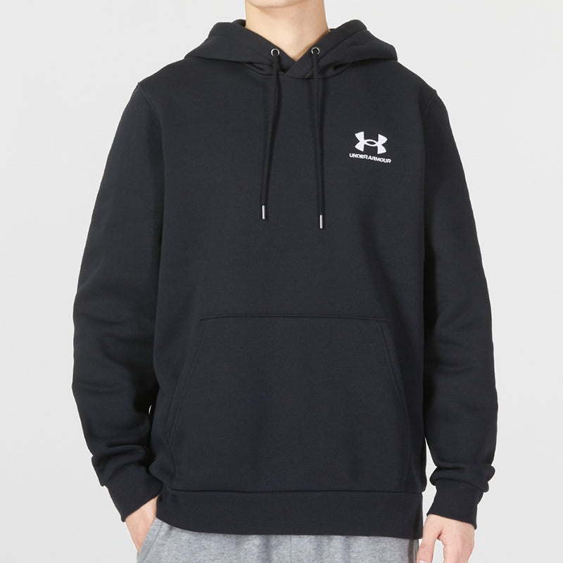 Under Armour Essential Fleece Hoodie 'Black' 1373880-001 - 3