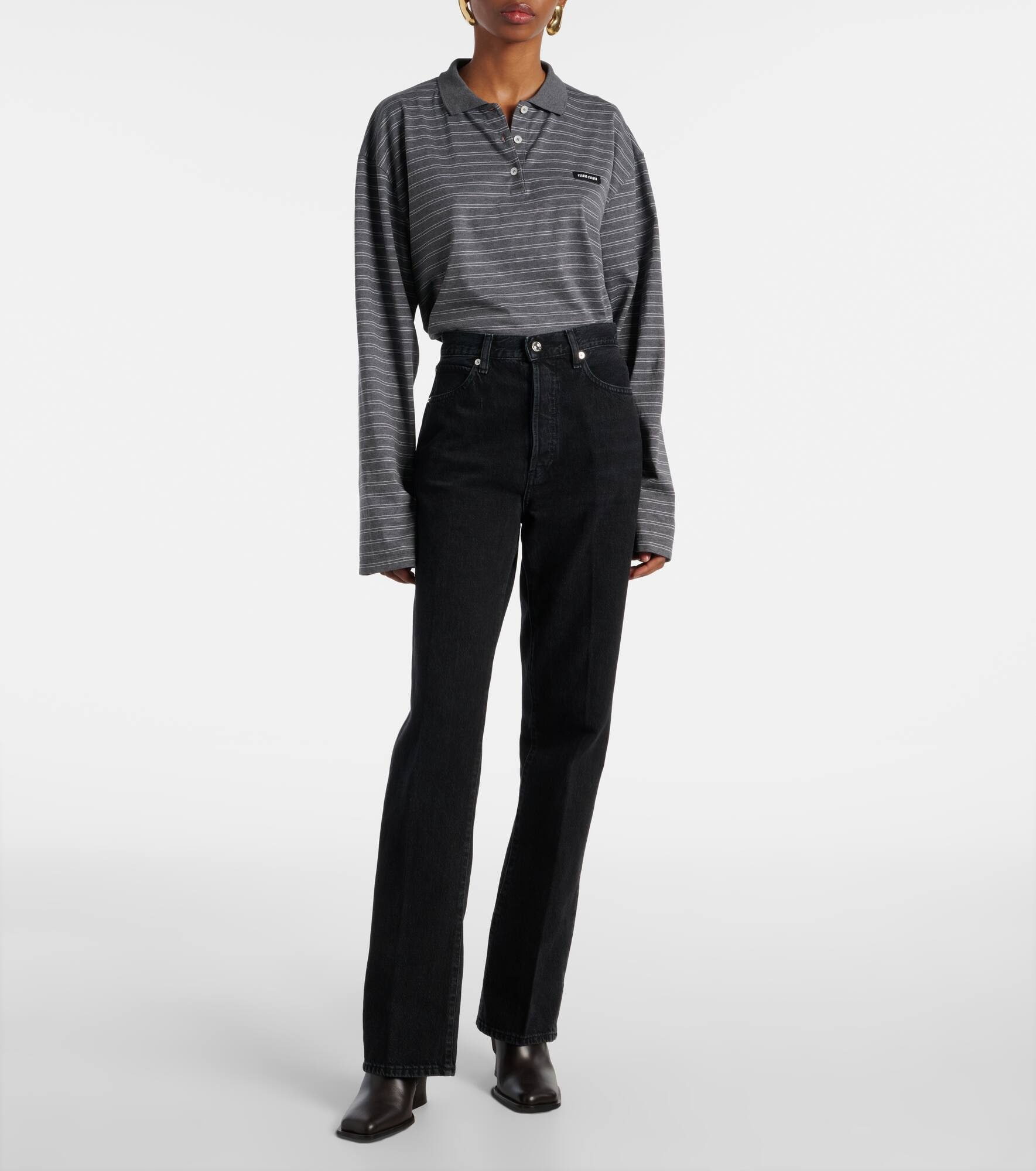 The Vertical high-rise straight jeans - 7