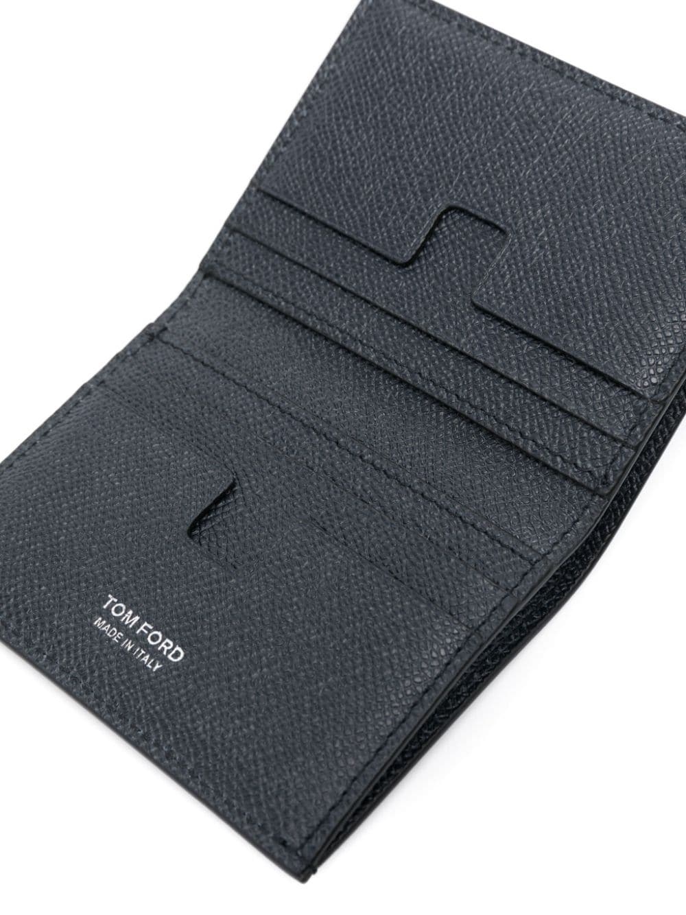 bi-fold leather wallet - 3