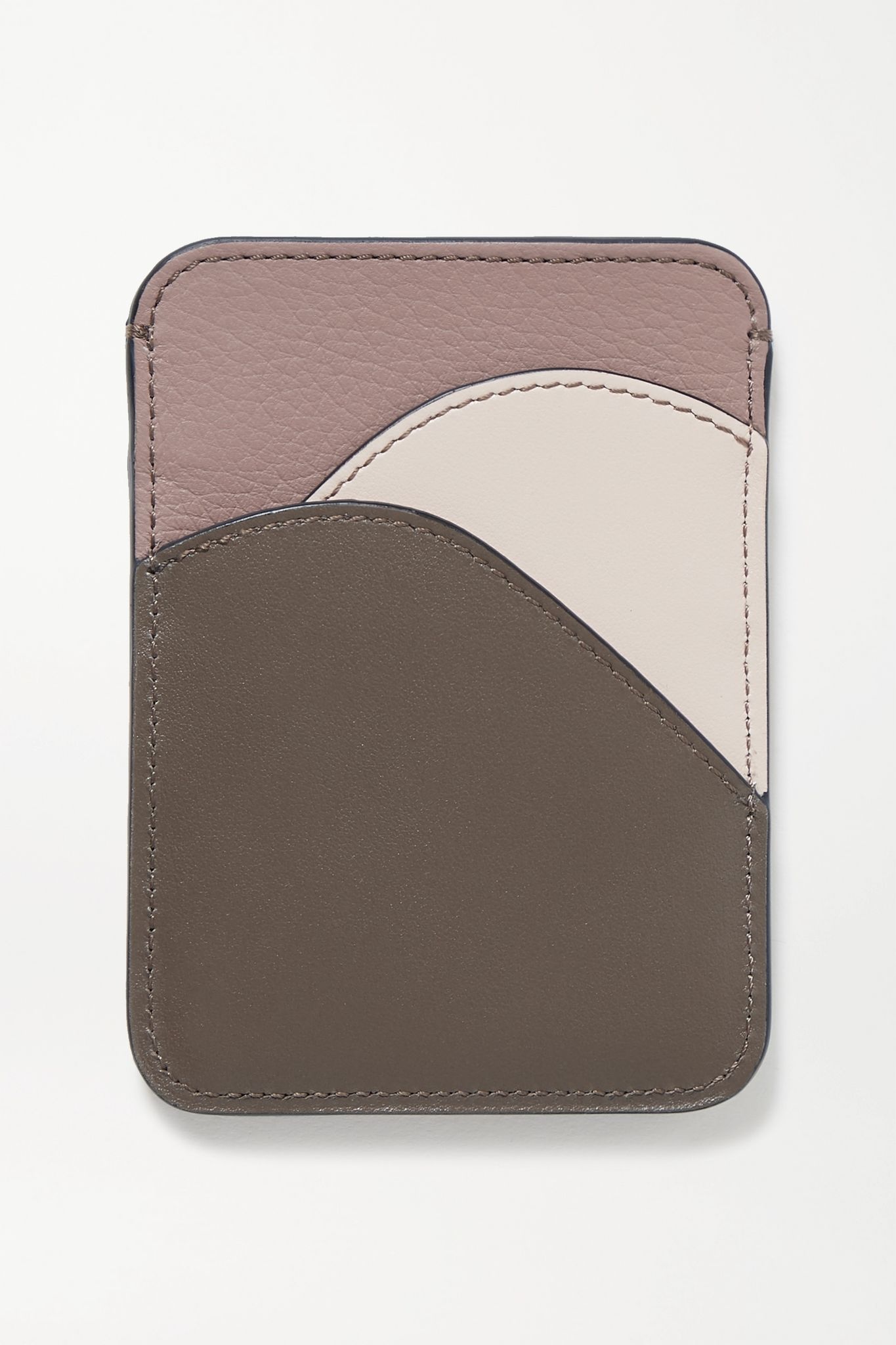 Walden color-block leather cardholder - 2