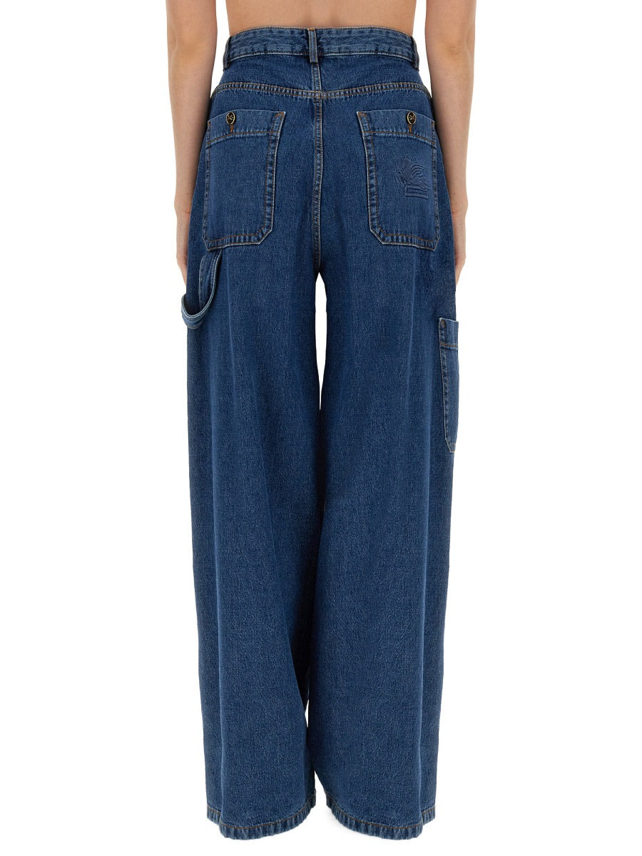 Etro Women Jeans Wide Leg - 3