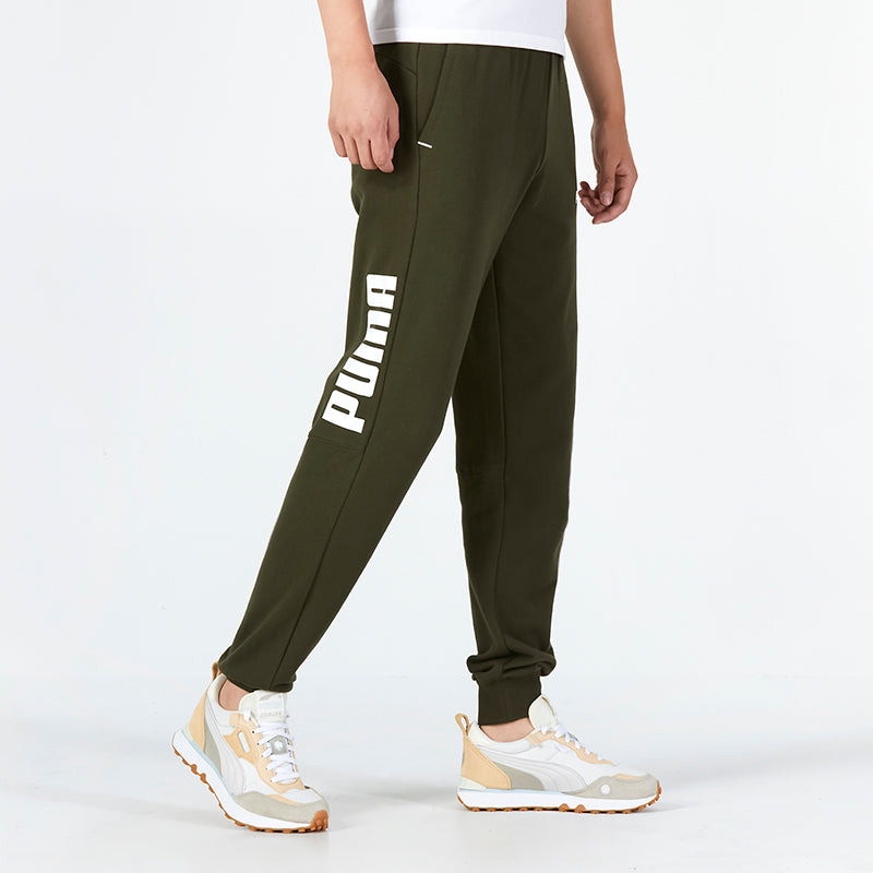 PUMA Power Sweatpants 'Green' 673646-70 - 5