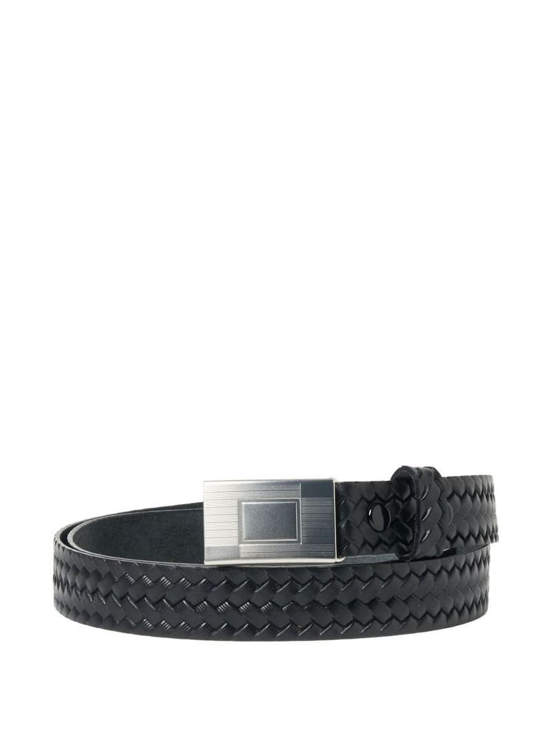 woven-leather belt 1