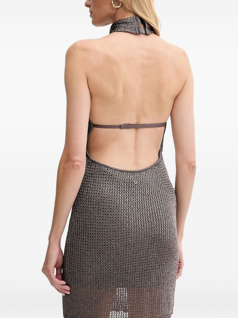 GUESS USA Minka halterneck keyhole dress outlook