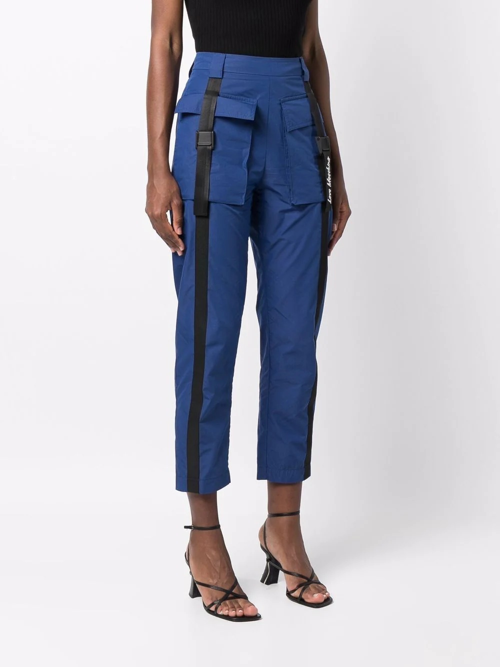 cropped cargo trousers - 3