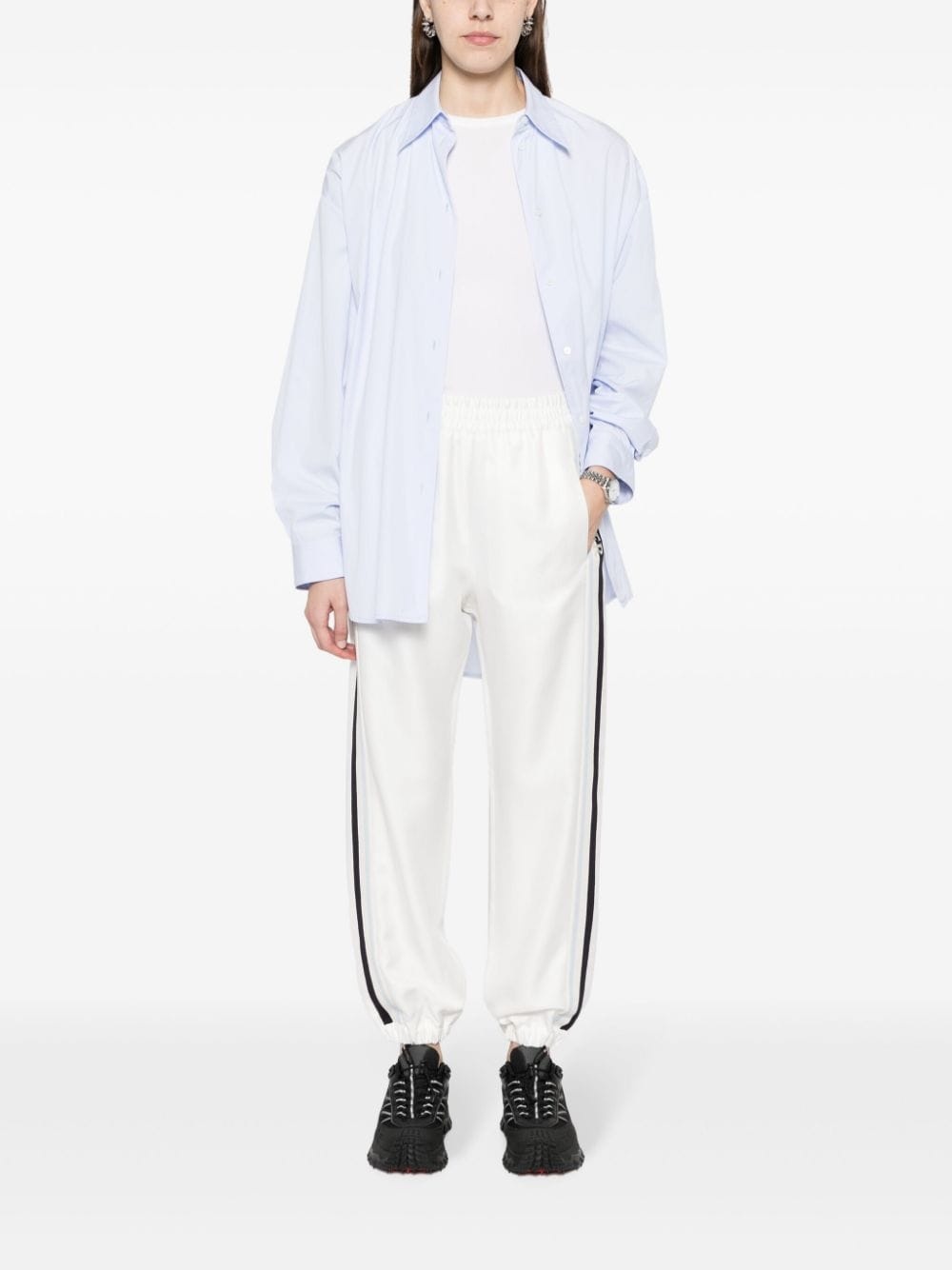 logo-embroidered track pants - 2