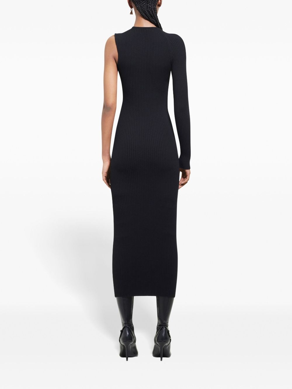 ribbed-knit maxi dress - 4