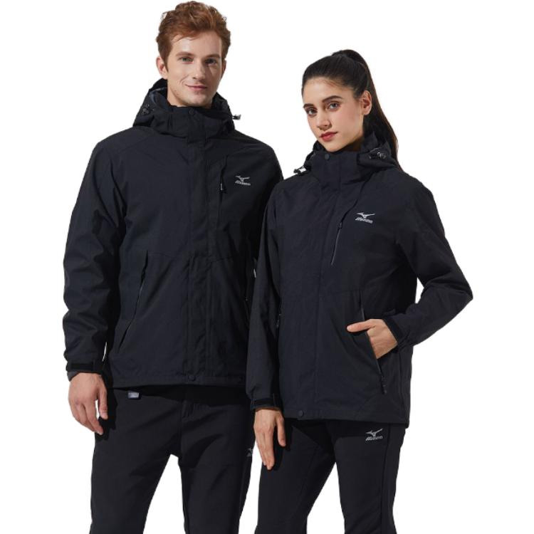Mizuno Logo Windbreaker Jacket 'Black' A2CE2640 - 4