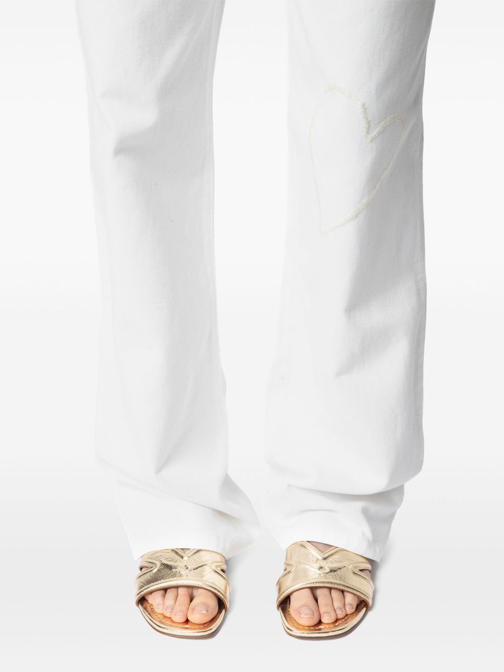 straight-leg jeans - 6