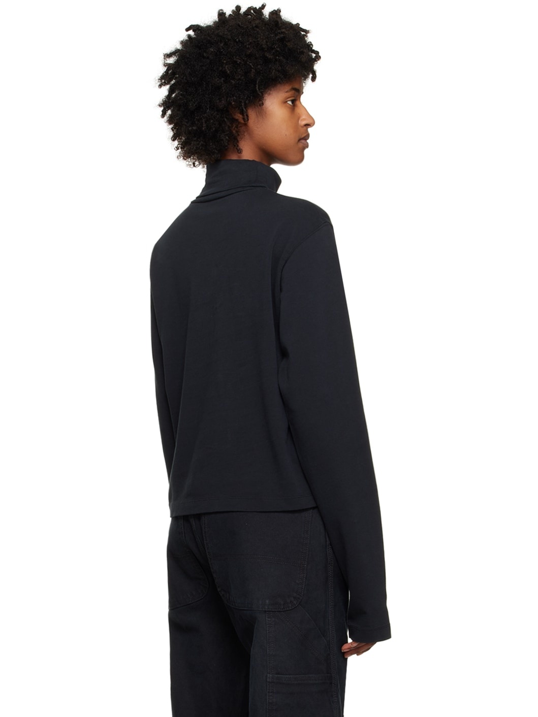 Black 'HPNY' Turtleneck - 3