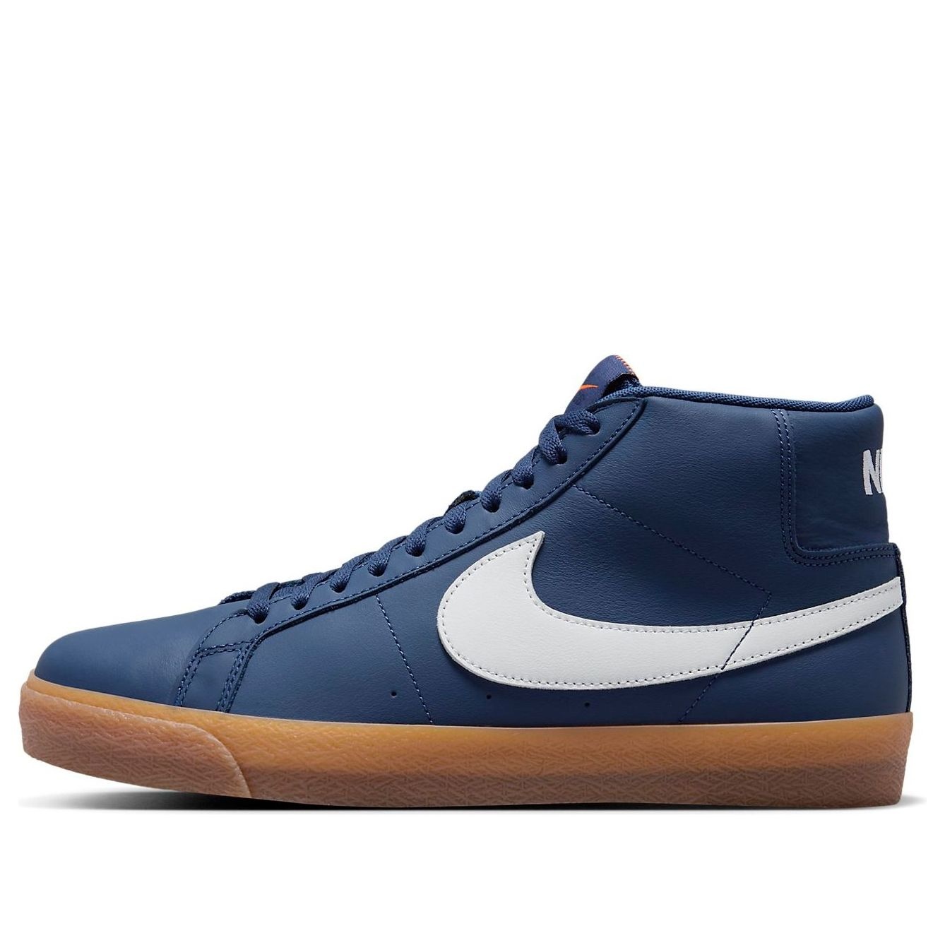 スケートボード NIKE SB ZOOM BLAZER MID NAVY GUM 28cm Nike Nike SB Zoom Blazer Mid 'Navy Gum' FJ1680-400 | REVERSIBLE