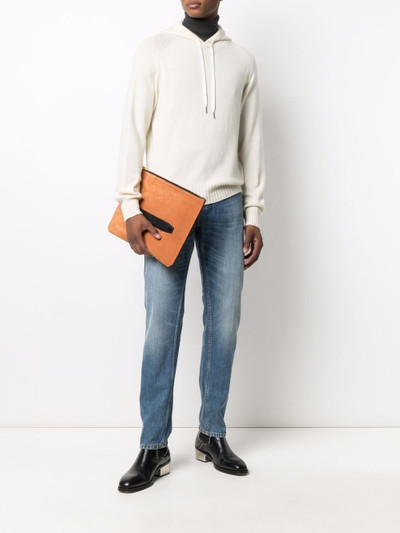 TOM FORD seamless cashmere hoodie outlook