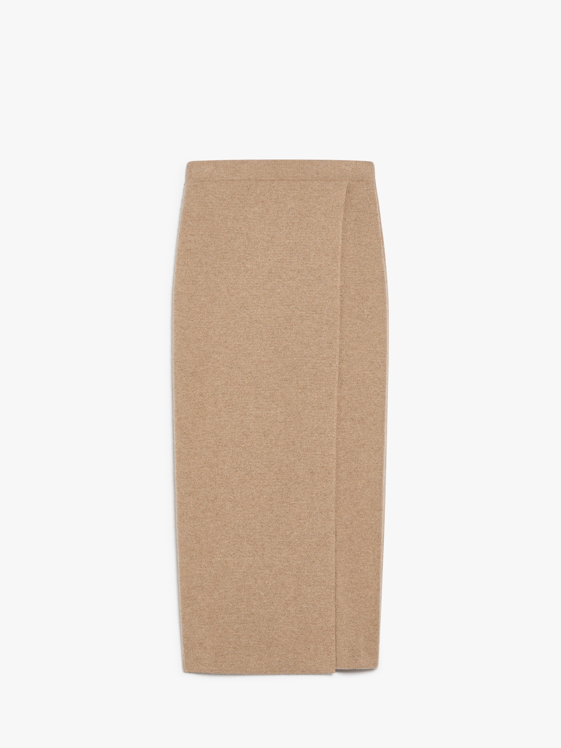 UMBRIA Straight wool and cashmere skirt - 1