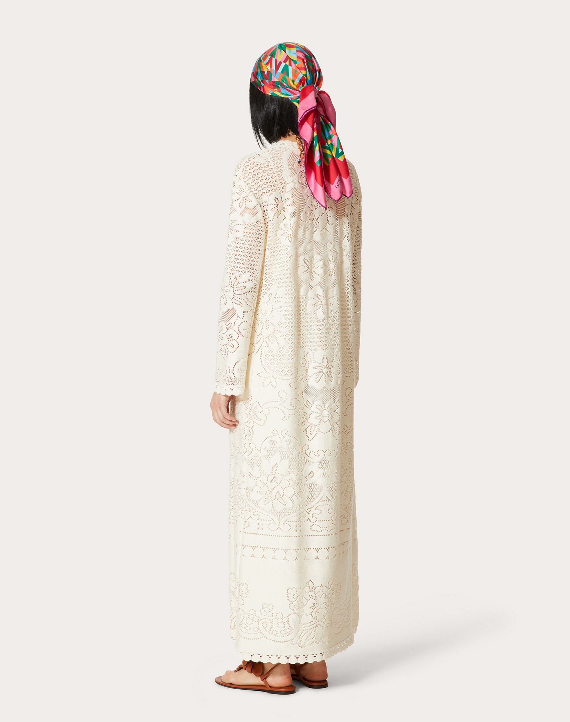 VGOLD COTTON LACE KAFTAN DRESS - 4