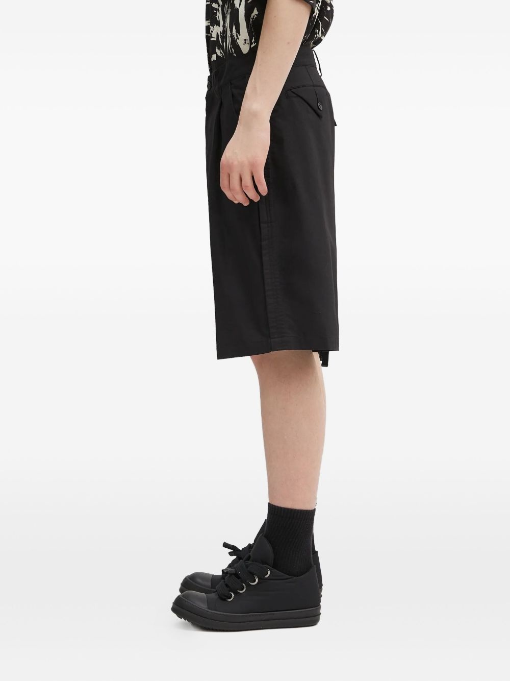 pleated shorts - 3
