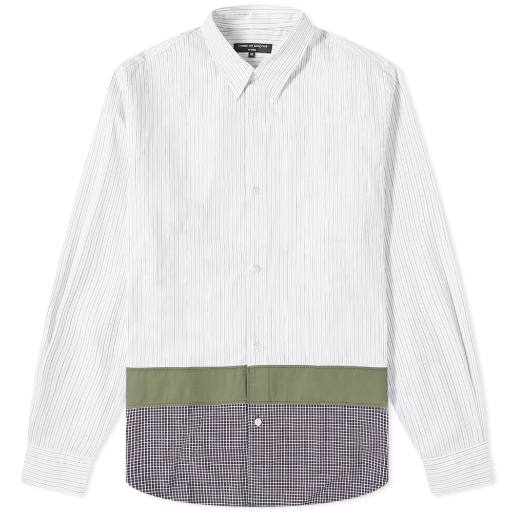 Comme des Garcons Homme Nylon Hem Shirt - 1