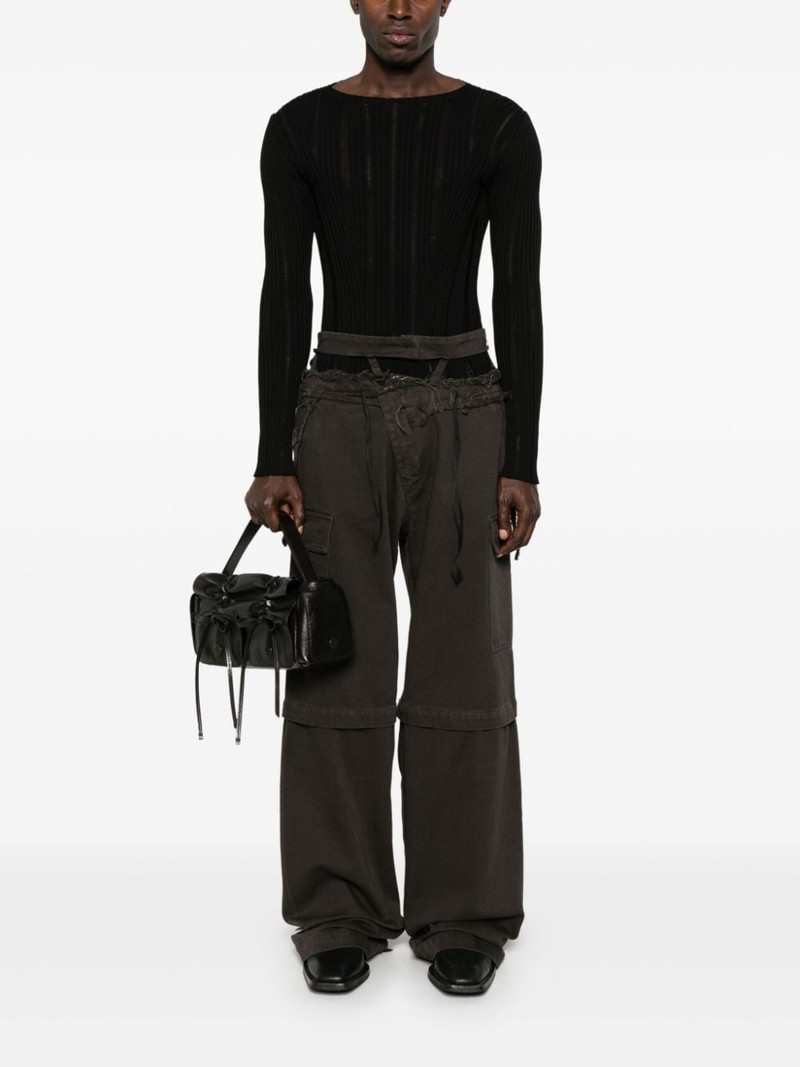 OTTOLINGER wide-leg cargo trousers outlook