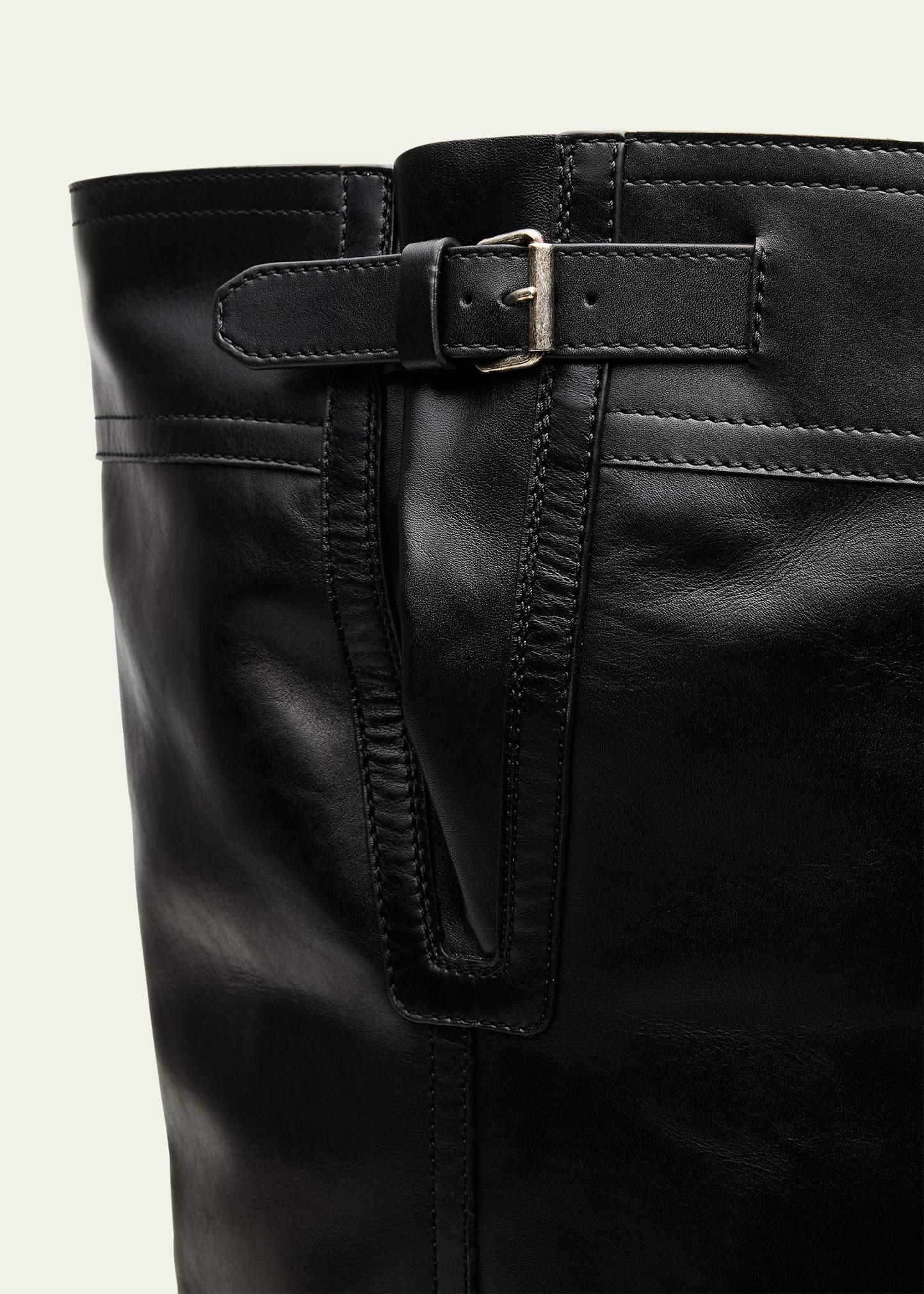 Men's Joe Leather Over-The-Knee Boots - 4