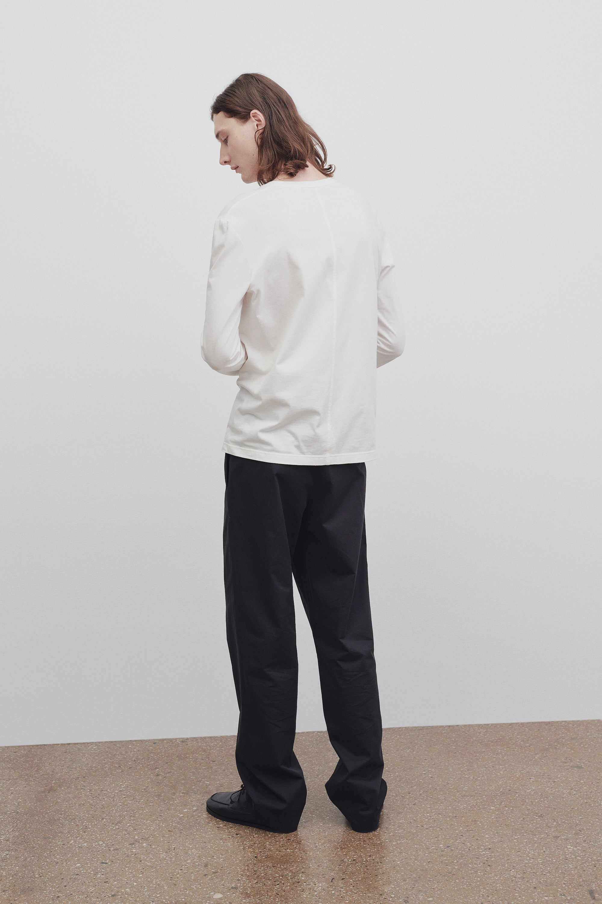 Jonah Pant in Cotton and Cashmere - 4
