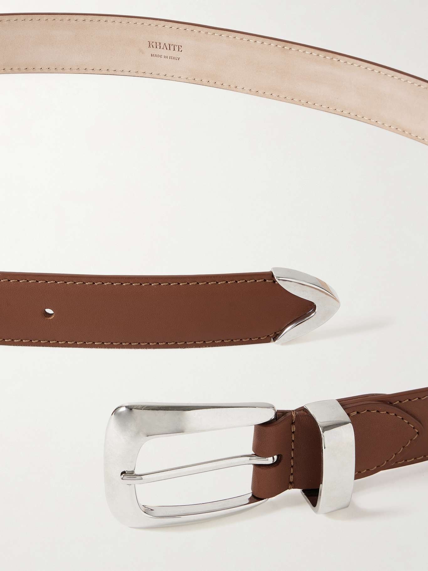 Benny leather belt Tan - 3