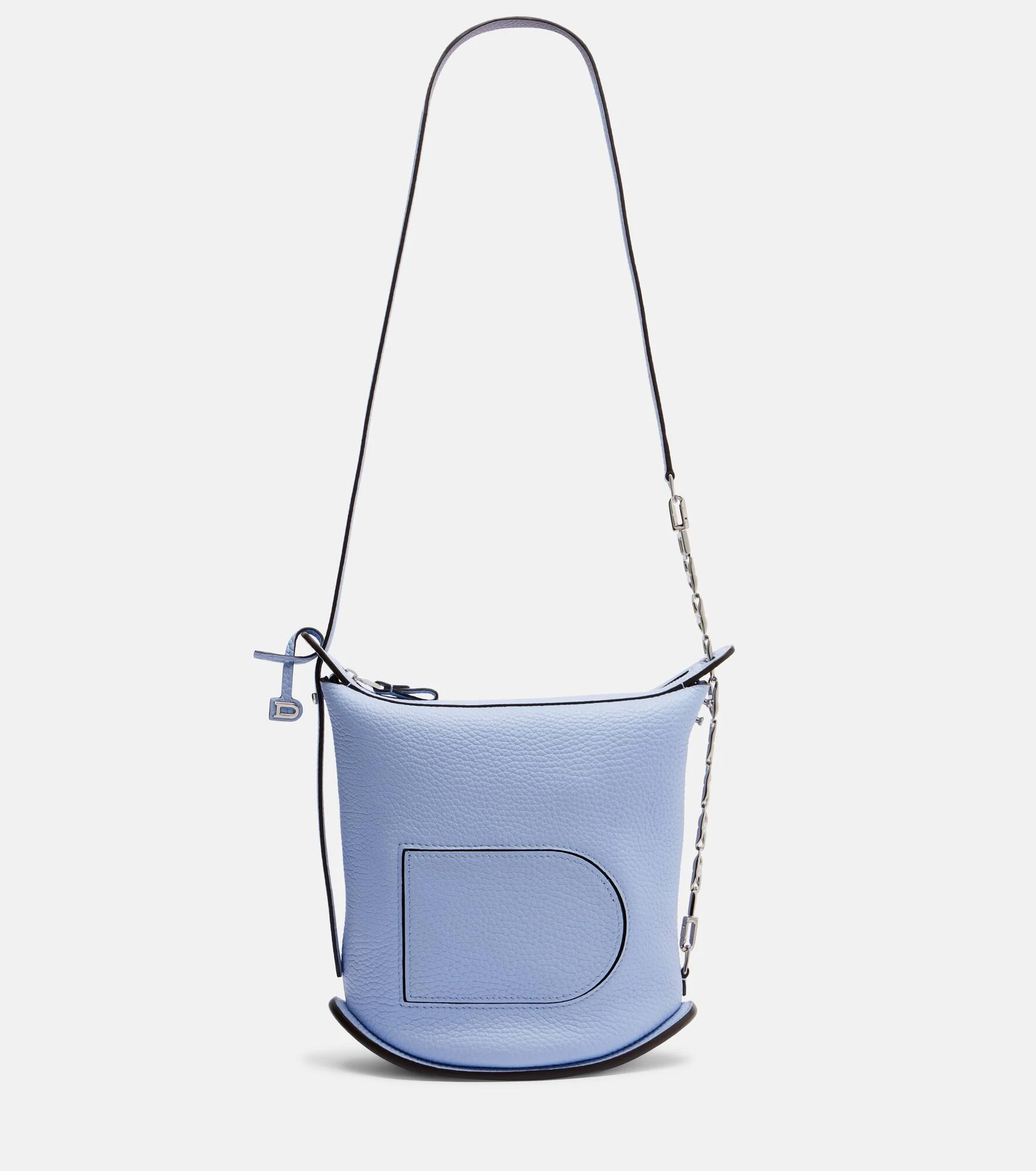 Pin Twist Small leather shoulder bag - 1