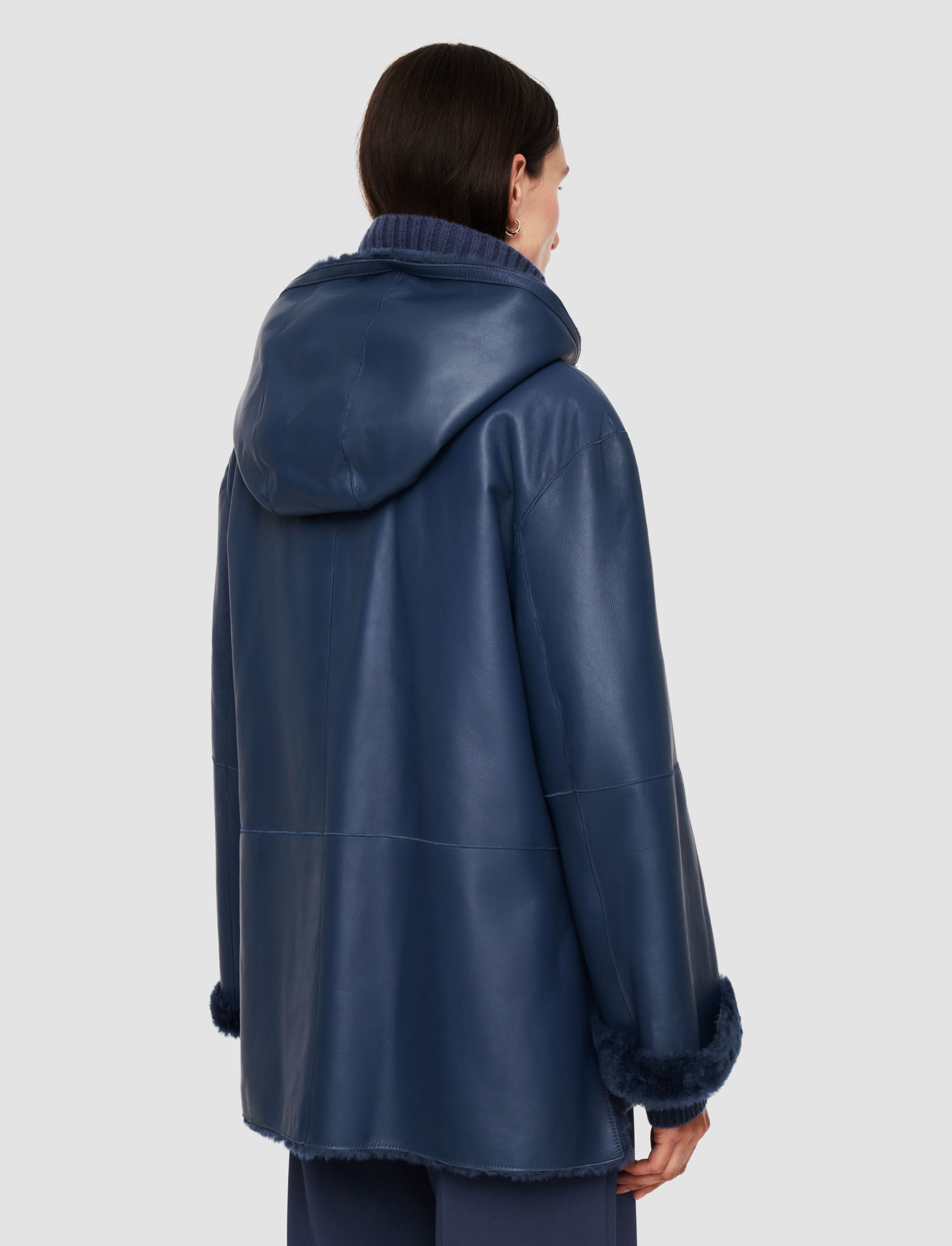 Cosser Reversible Shearling Coat - 4
