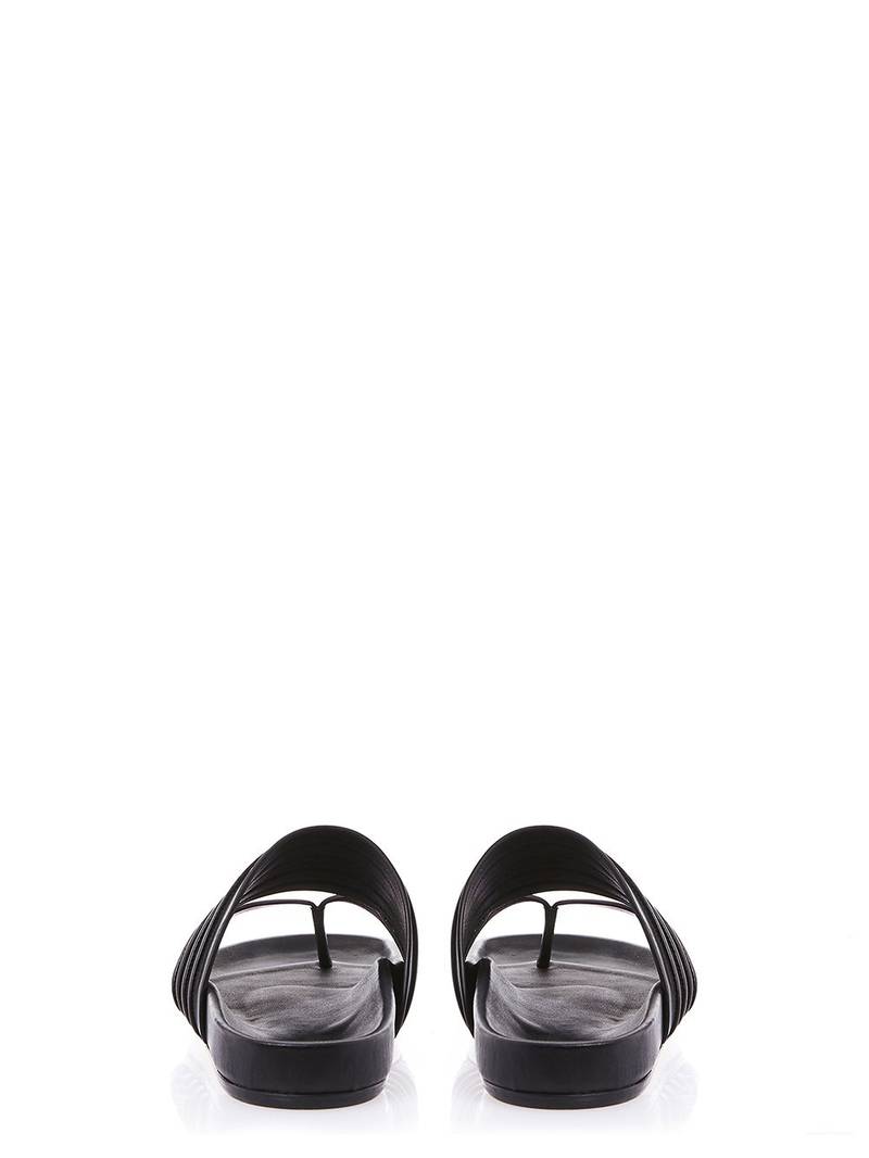 Ruhlmann Granola Ribbed Leather Sandals 4