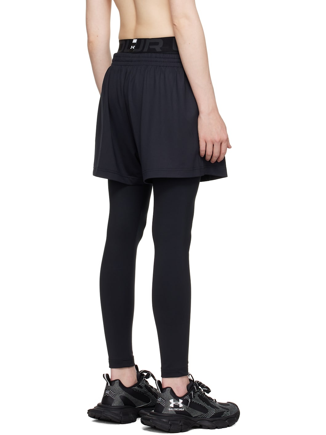 Black Under Armour Edition Running Shorts - 3