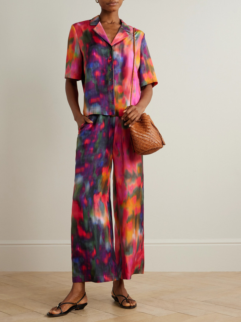 ERES Florale Printed Silk-twill Shirt outlook