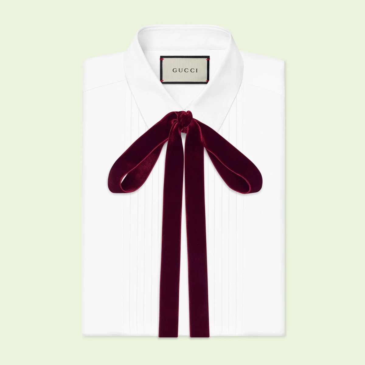Velvet neck bow - 2