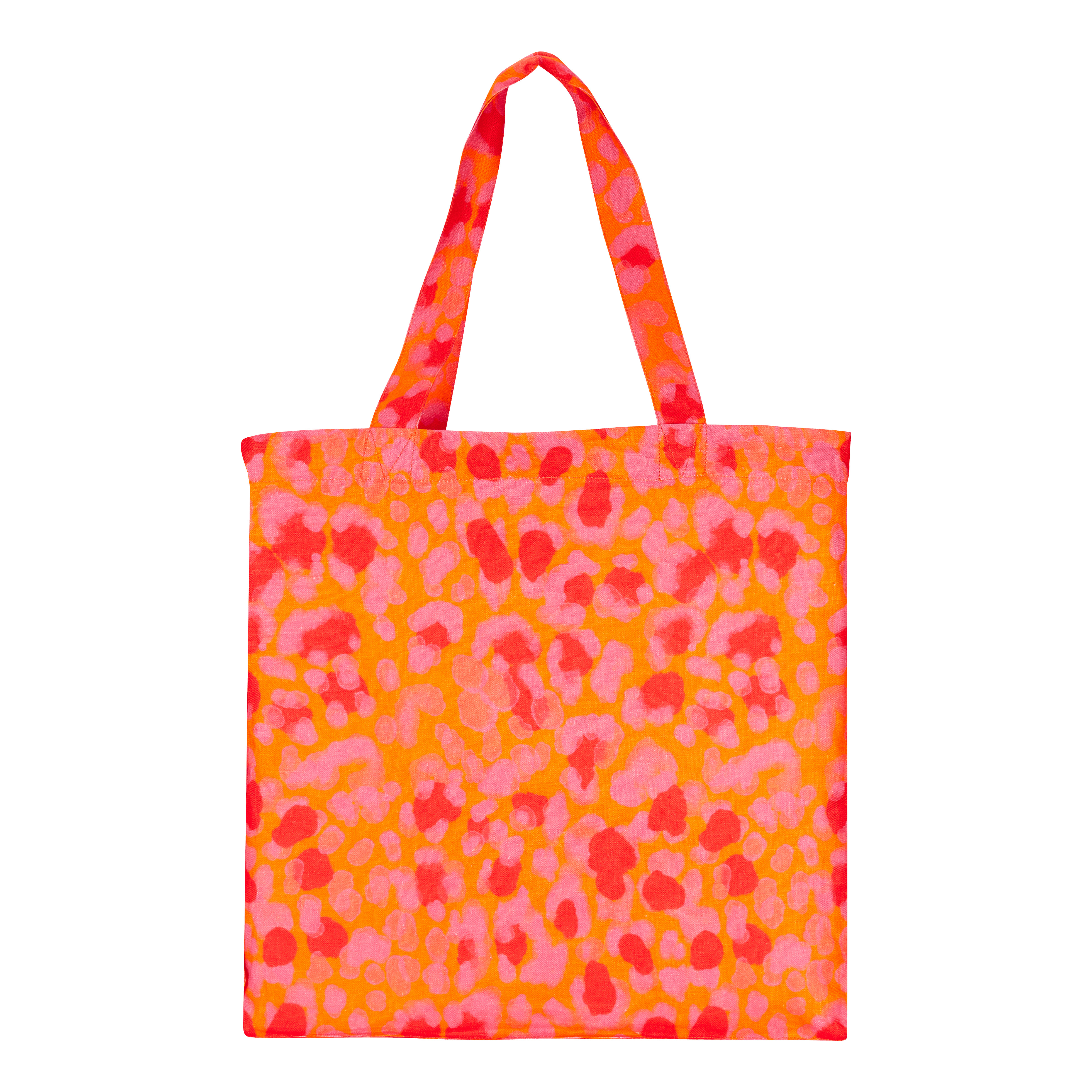 Unisex Linen Beach Bag New Leopard - 2