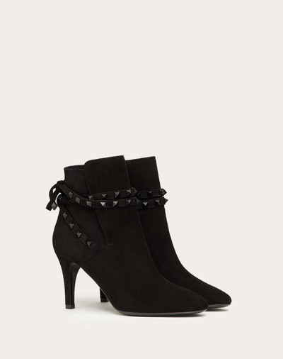 Valentino Rockstud Suede Ankle Boot 85 mm outlook