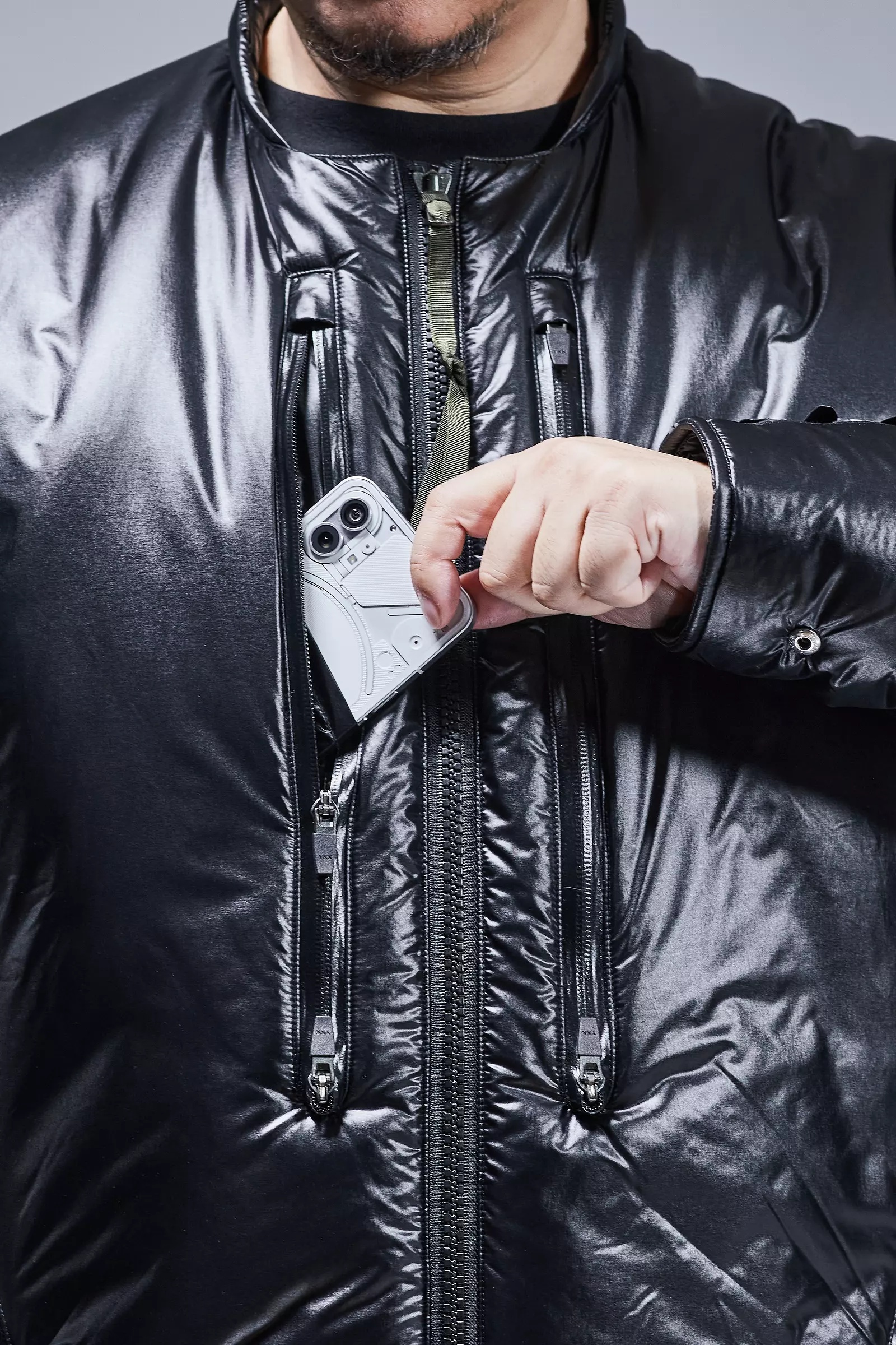 J14-PX HD Nylon PrimaLoft® Modular Liner Jacket Black - 18