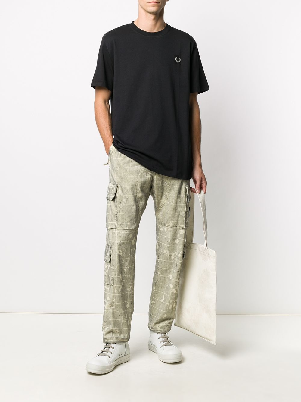 camouflage-print cargo trousers - 2