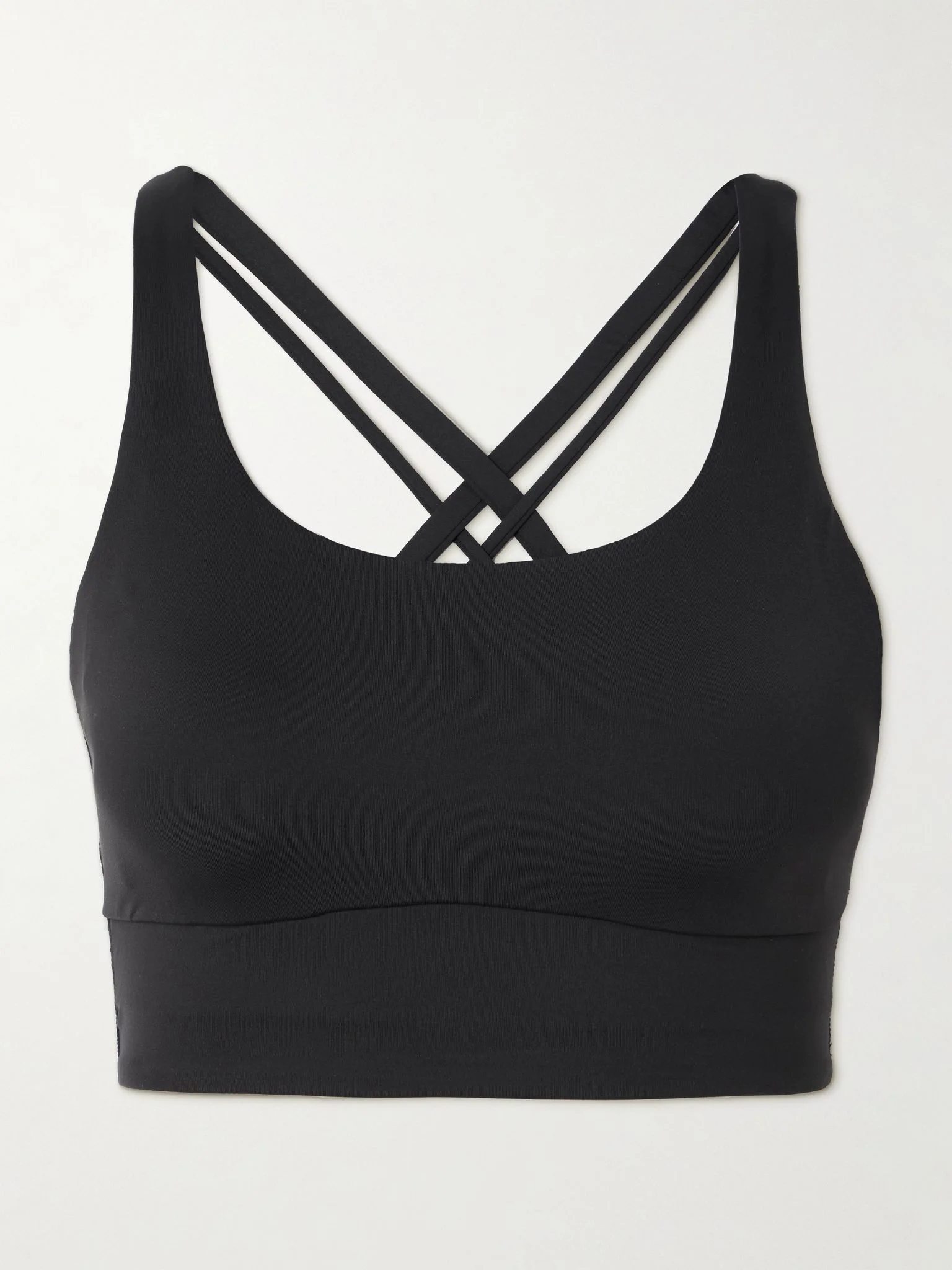 Energy Longline Recycled-Luxtreme sports bra Black - 1