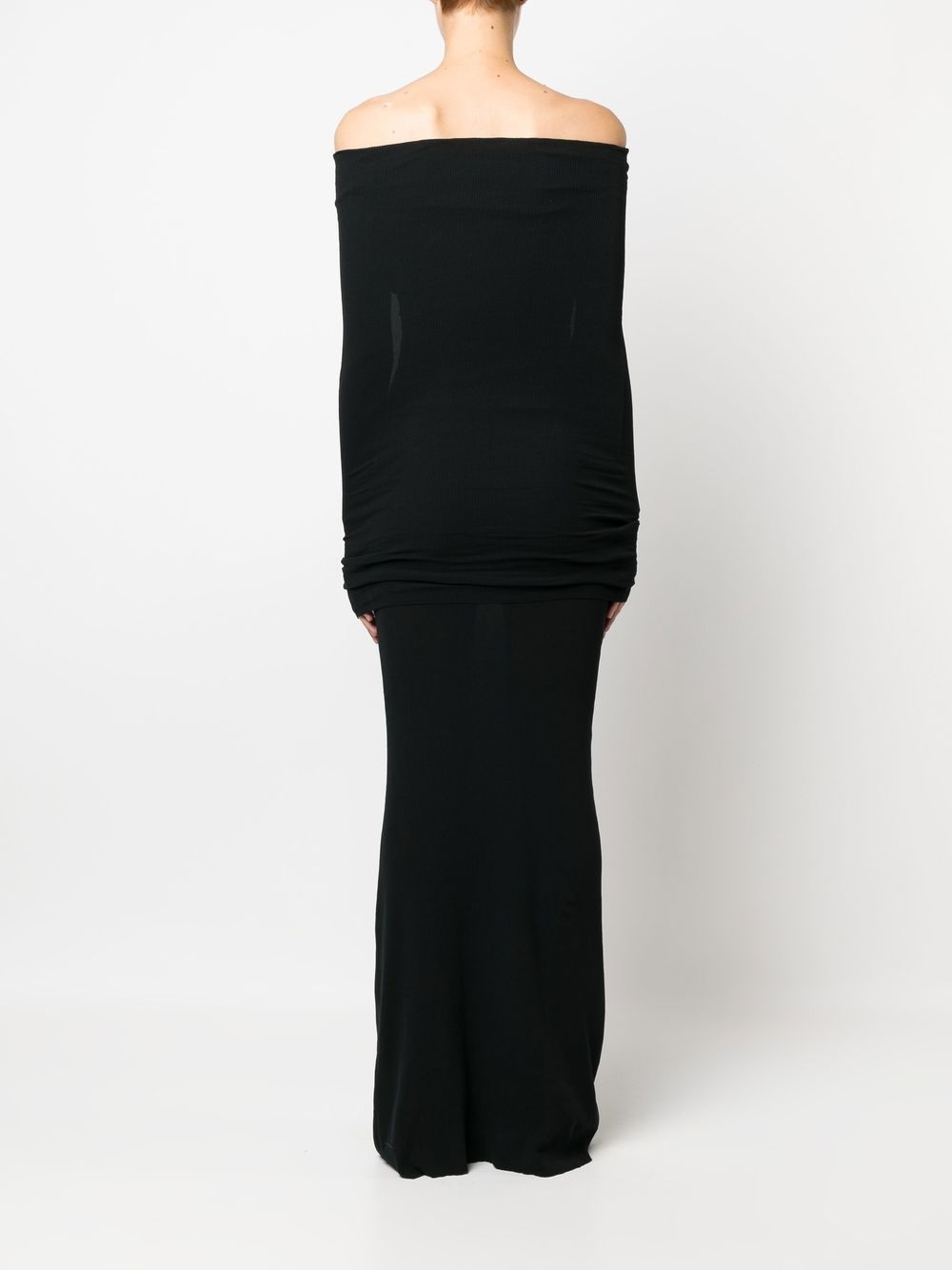 layered maxi dress - 4