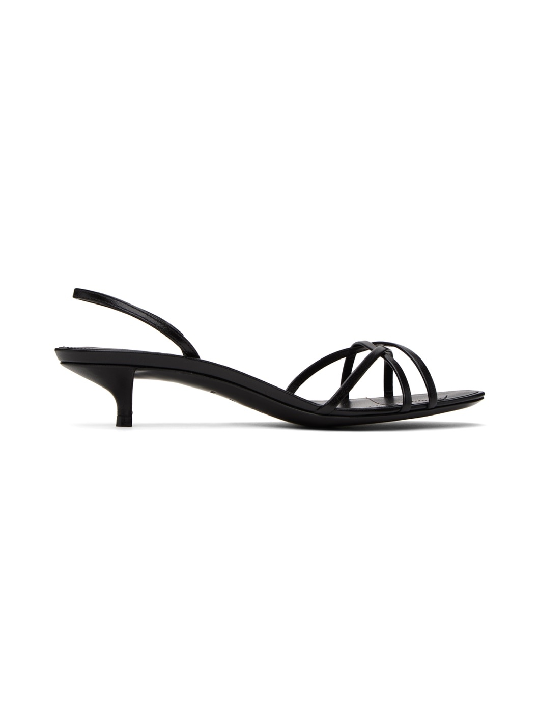 Black Harlow 35 Heeled Sandals - 1