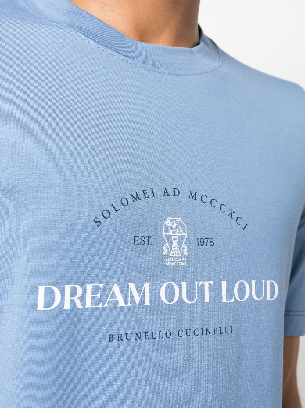 slogan-print jersey T-shirt - 5