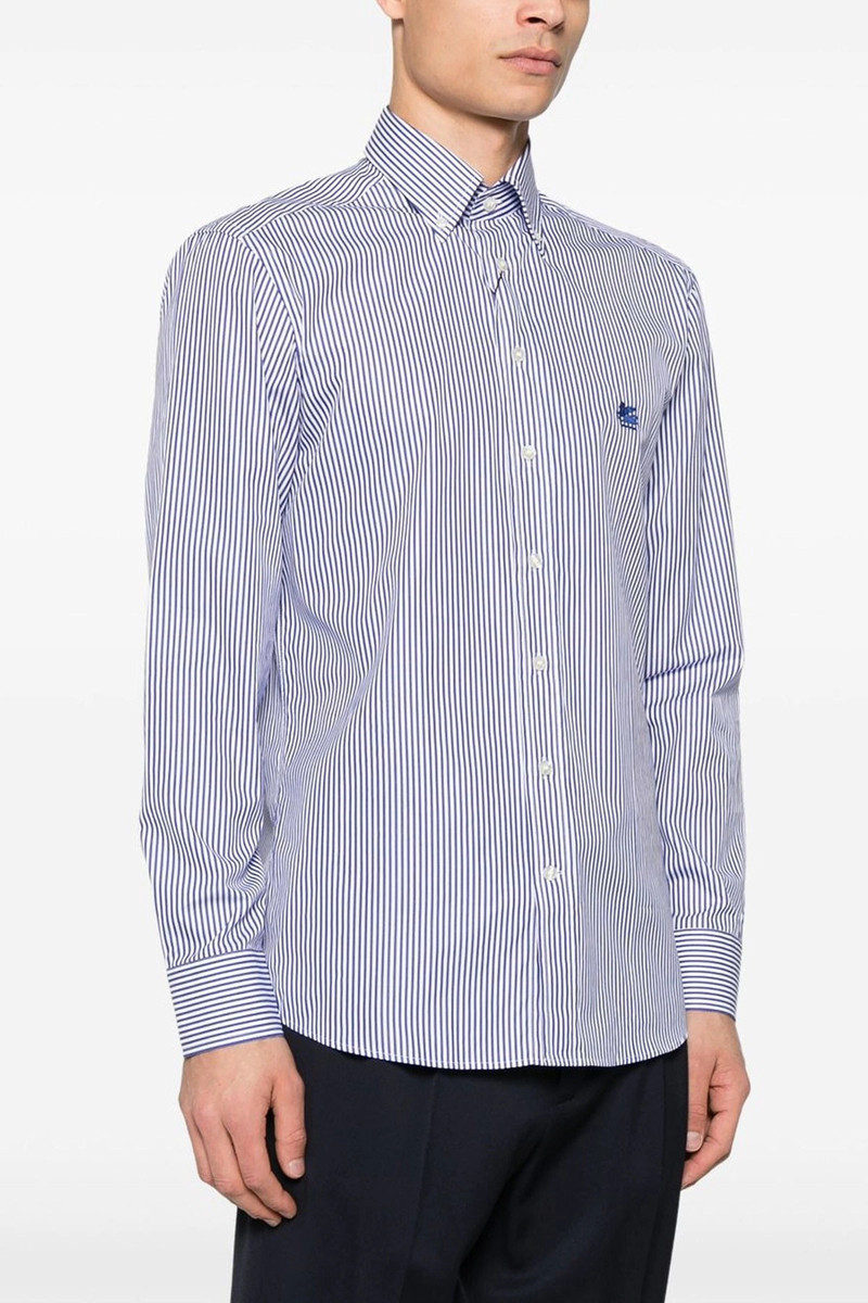 Etro 'Pegaso' striped shirt outlook