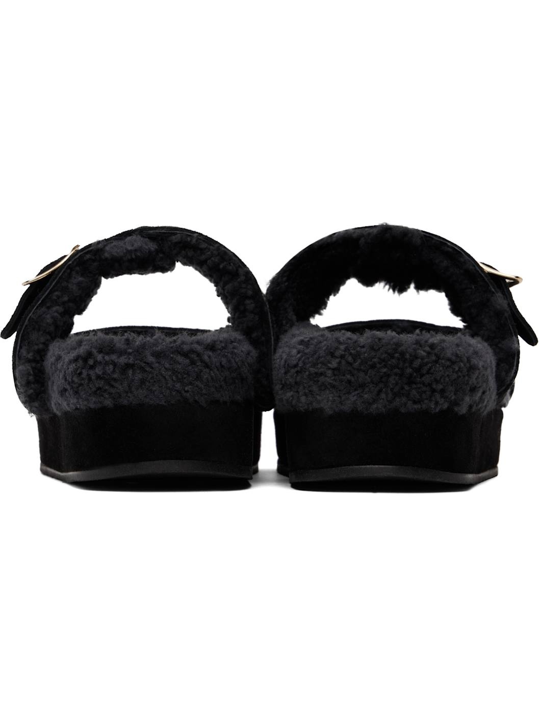 Black Latria 2Flatform Sandals - 2