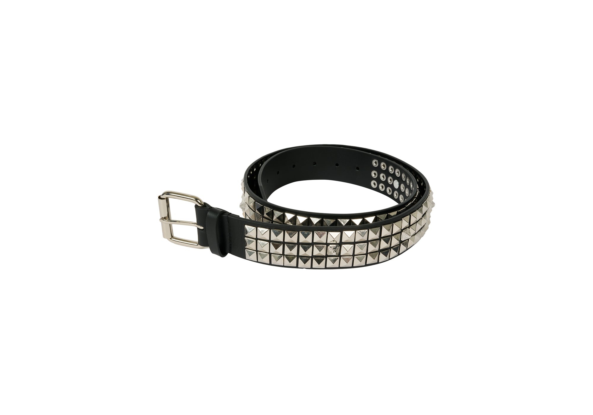 PALACE STUDDED BELT BLACK | REVERSIBLE