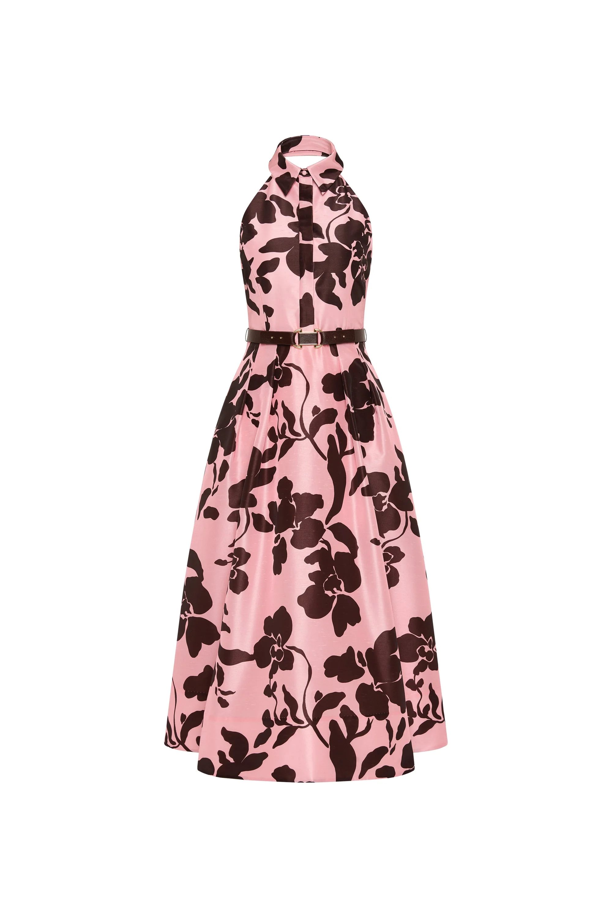 Connie Halter Midi Dress - 1