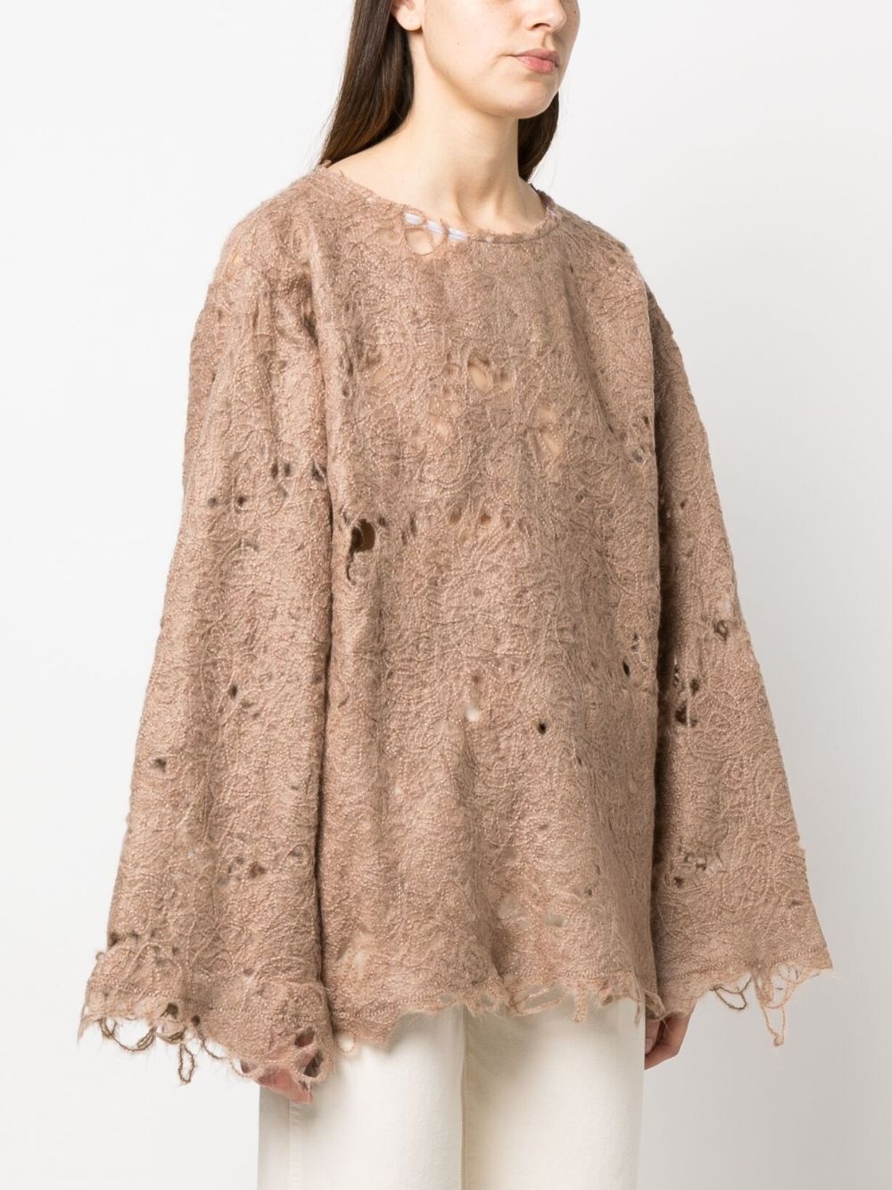 distressed-effect DOOMBOH® jumper - 3