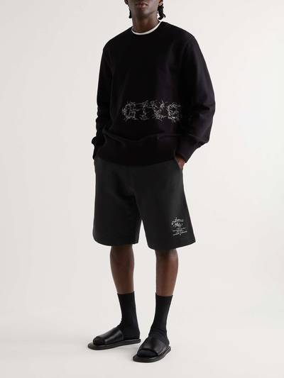 Givenchy Logo-Print Cotton-Jersey Shorts outlook