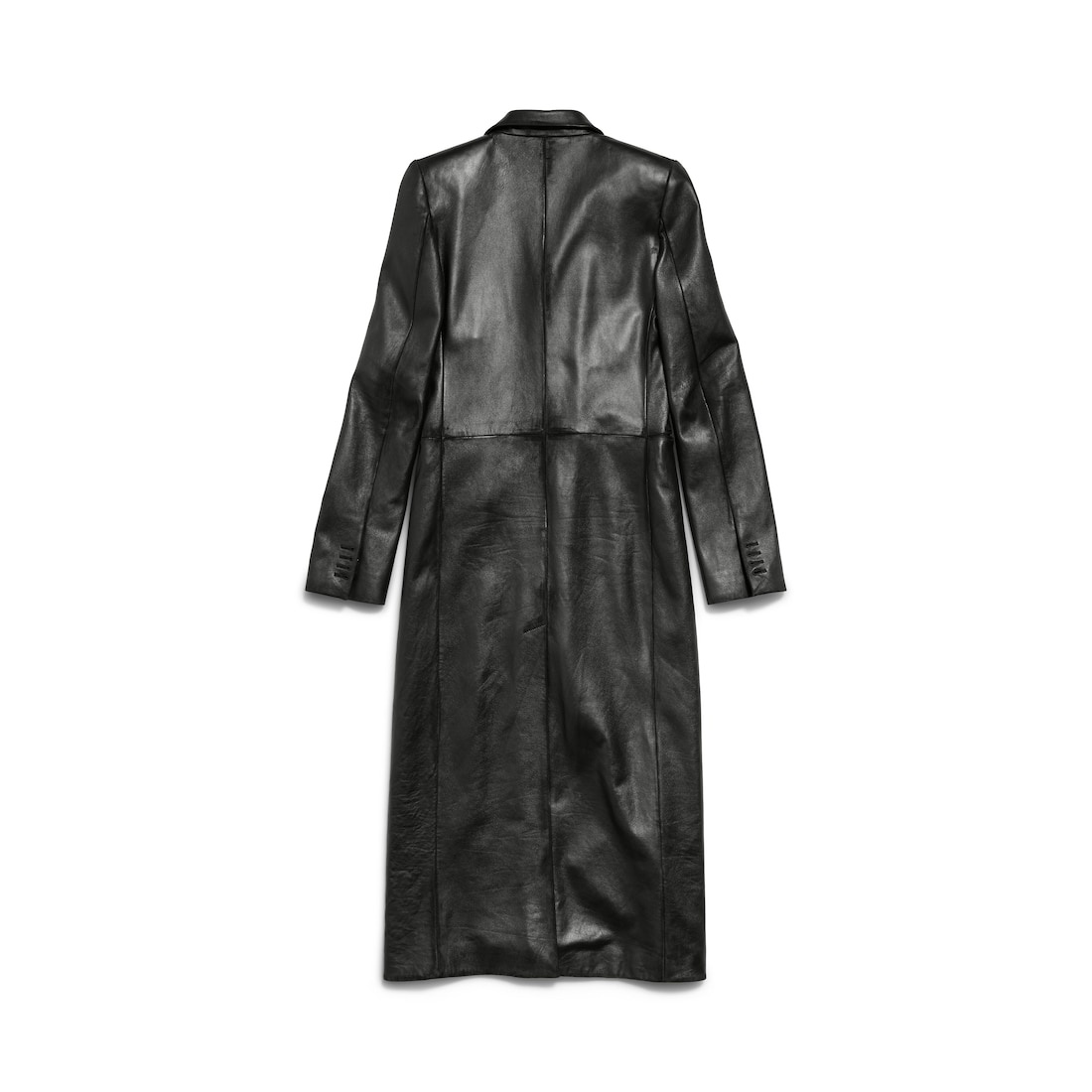 Women's Slim Coat in Black - 6