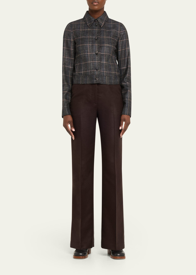 GABRIELA HEARST Vesta Silk Straight-Leg Pants outlook